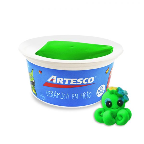 Cerámica En Frio 250grs Verde