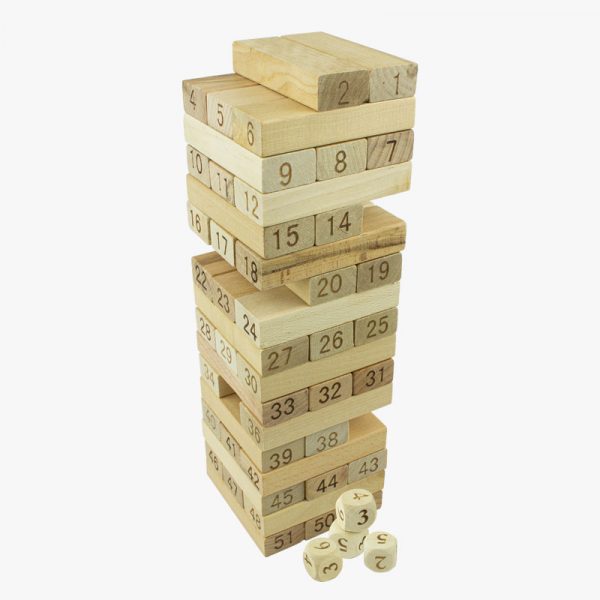 Jenga color Natural