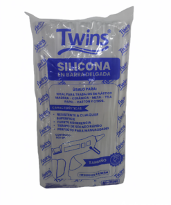 Silicona en barra Delgada x70 unid. Twins