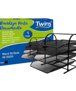 Bandeja 4 pisos Malla de Metal - Twins