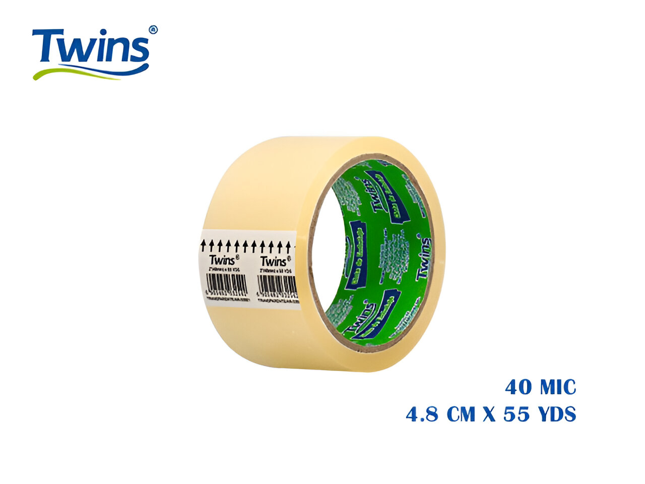 Cinta de Embalaje 2"x55 yds. Twins