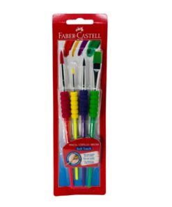 Pincel Soft Touch x4 Faber Castell