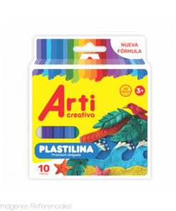 Plastilina Delgada x10 Arti Creativo