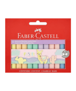 Plastilina Jumbo x 12 Pastel - Faber Castell