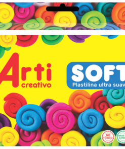 Plastilina Soft Jumbo x12 Arti Creativo