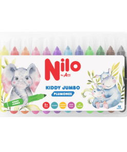 Plumones x12 Kiddy doble trazo - Nilo