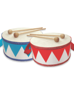 Tambor Infantil 8" Diámetro - Arti Creativo