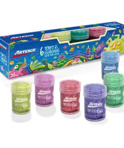 Témpera Escarchada x 6 Artesco