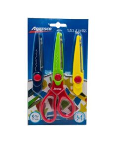 Tijera de formas 3 en 1 - Artesco