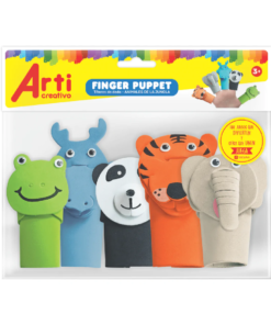 Títere de dedos Animales Salvajes - Arti Creativo