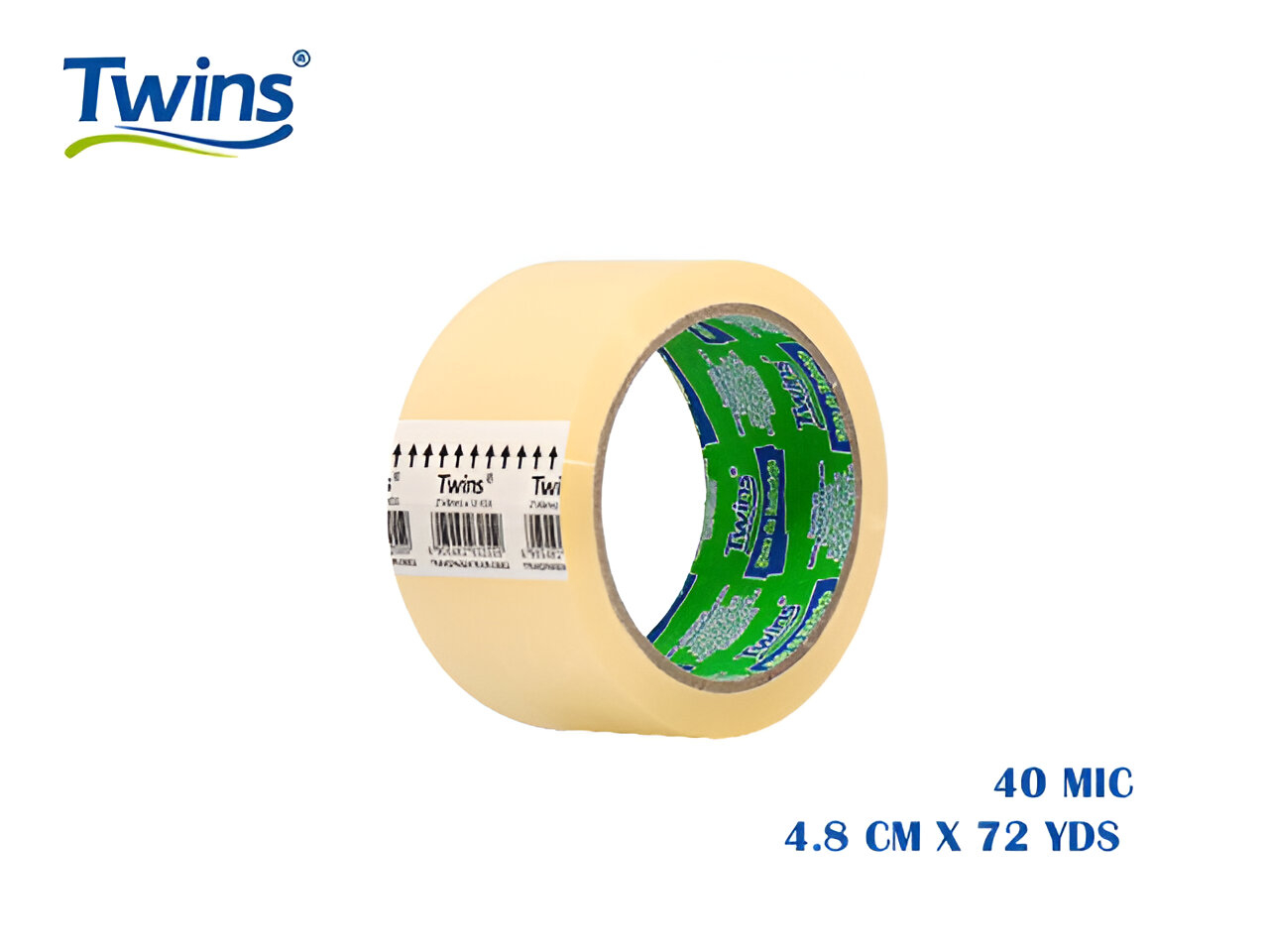Cinta de Embalaje 2" x72 yds. Twins