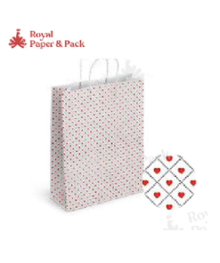Bolsa De Corazones Rombo 30X12X24