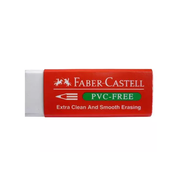 Borrador Blanco Grande Faber Castell
