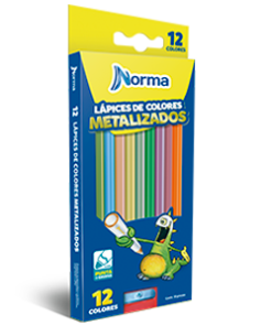 Color Metalizado x 12 -Norma