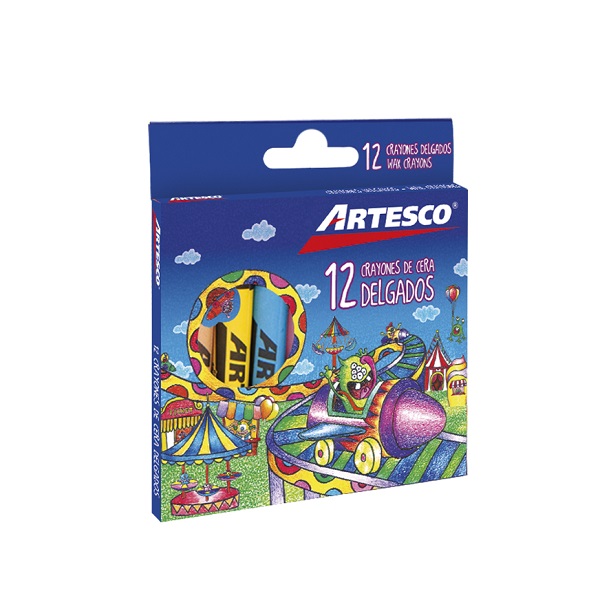 Crayones Delgados x12