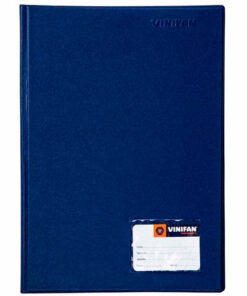 Folder doble tapa A4 Azul Marino faster gusano Vinifán