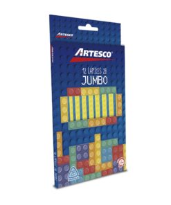 Lápiz Grafito Triangular Jumbo 2-B x12unidades