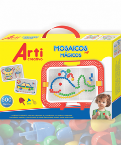 MOSAICOS MÁGICOS PEGS 500 PIEZAS