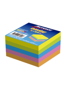 Notas Adhesivas Mini Cubo 2″ X 2″ Neón x 250 H Artesco