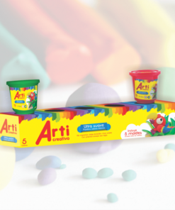 Plastilina Arti Ultra Suave 5 unidades