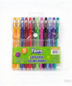 Bolígrafos Escarchados x12 Twins